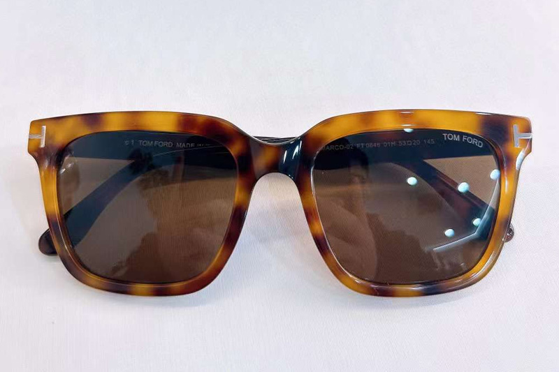 FT0646 Sunglasses Tortoise Brown