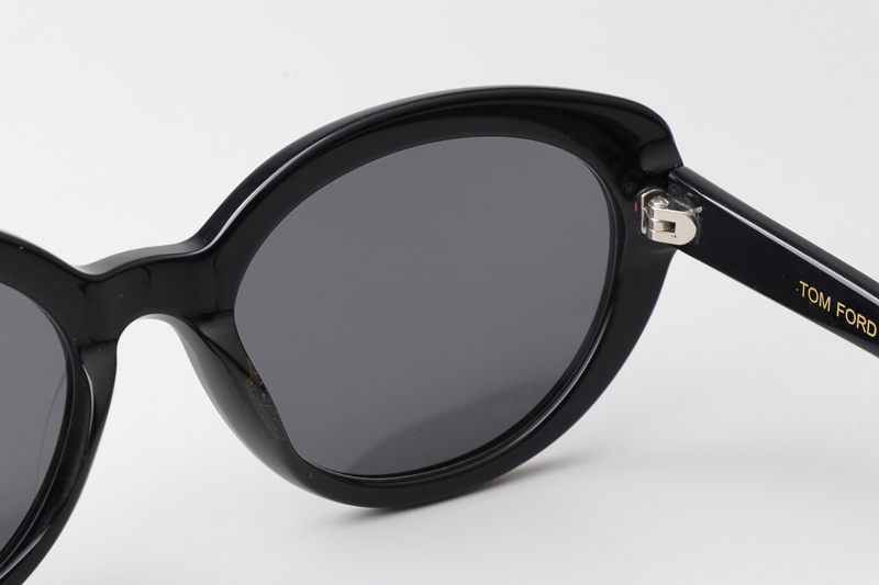 FT1009 Lily Sunglasses Black Gray