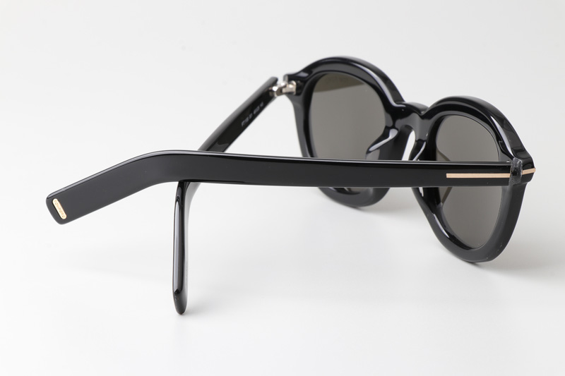 FT1100 Sunglasses Black Gray