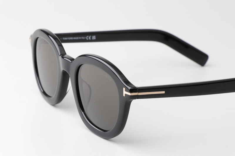 FT1100 Sunglasses Black Gray