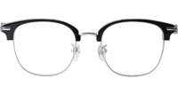 Fanova 087 Eyeglasses Black Silver