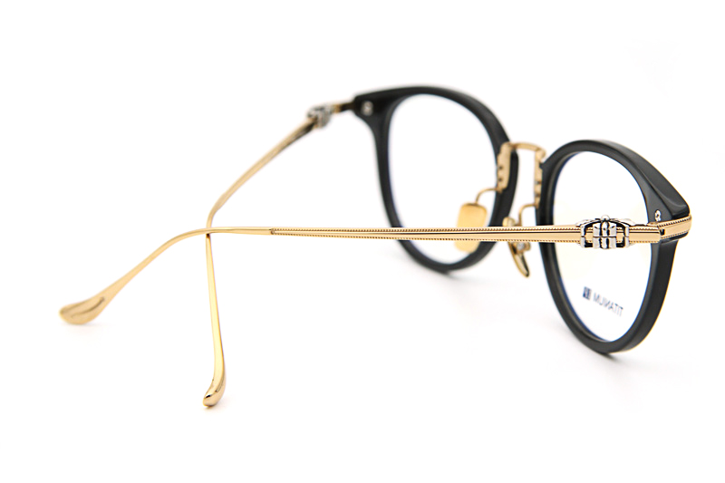 Fanx Huney Eyeglasses Black Gold