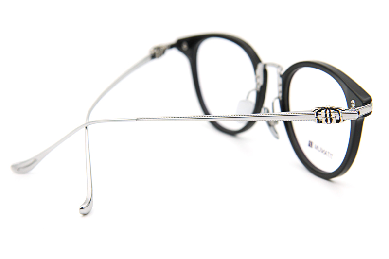 Fanx Huney Eyeglasses Black Silver