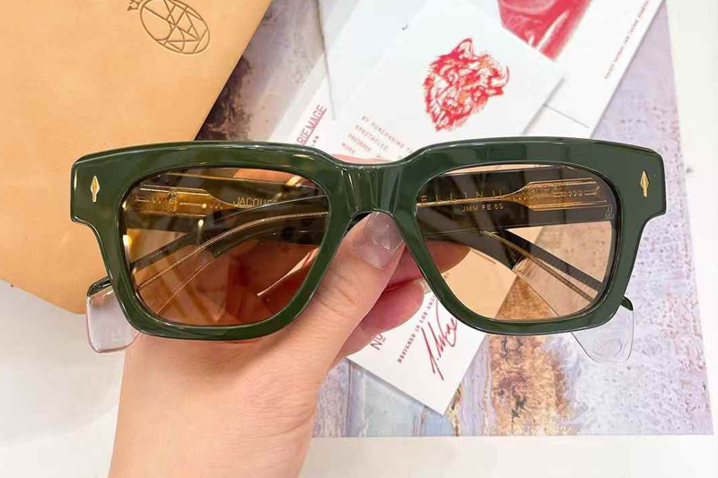 Fellini Sunglasses Green Yellow