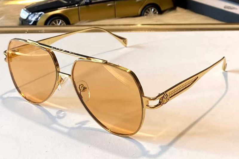 Fredey Sunglasses Gold Yellow