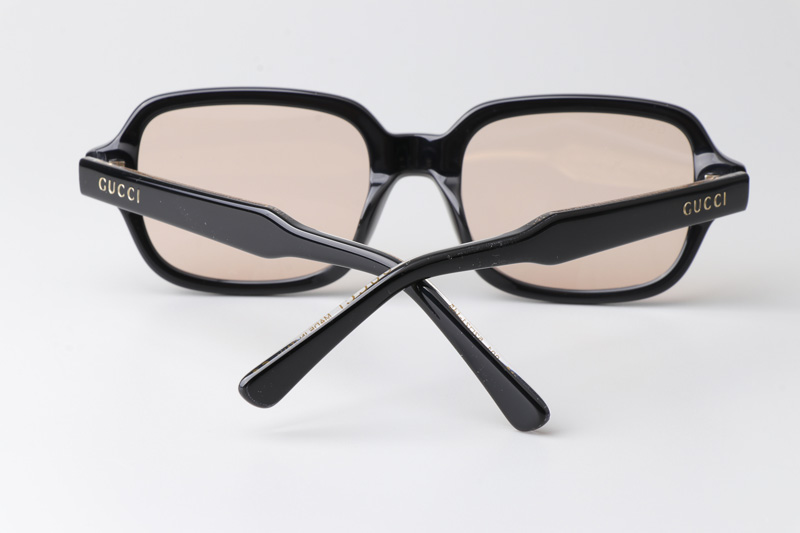 GG0072S Sunglasses Black Brown