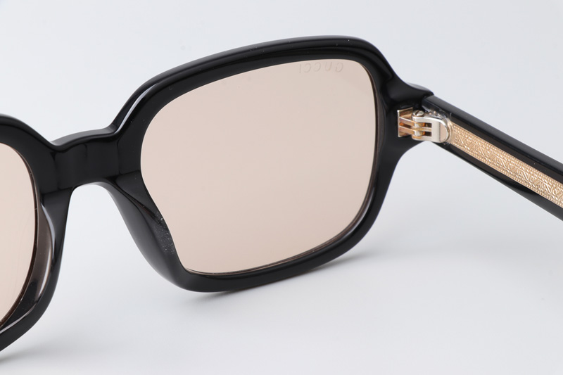 GG0072S Sunglasses Black Brown