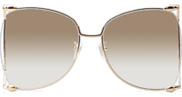GG0252S Sunglasses Gold Gradient Brown