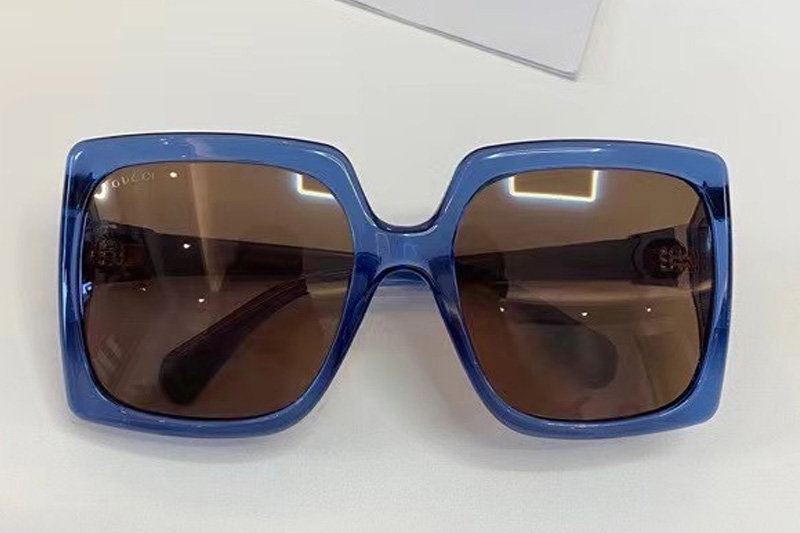 GG0876S Sunglasses In Blue