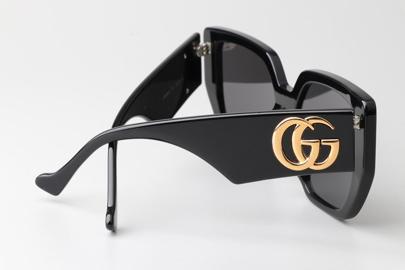 GG0956S Sunglasses Black Gray