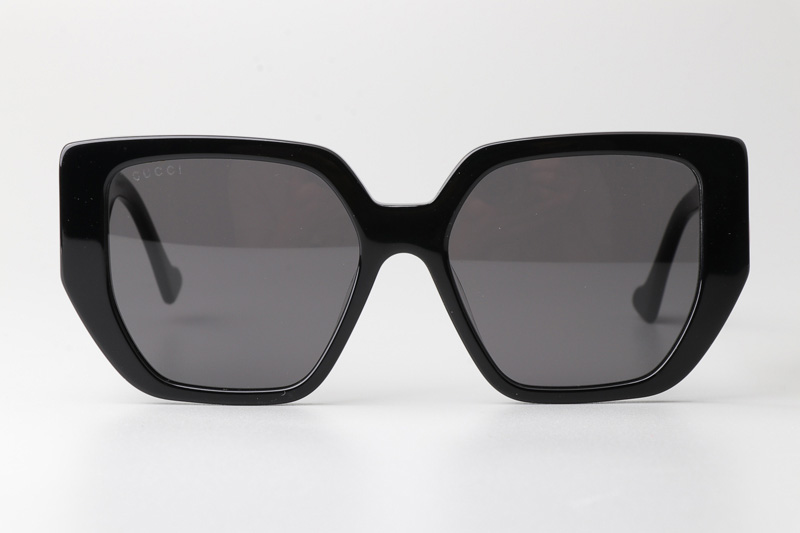 GG0956S Sunglasses Black Gray