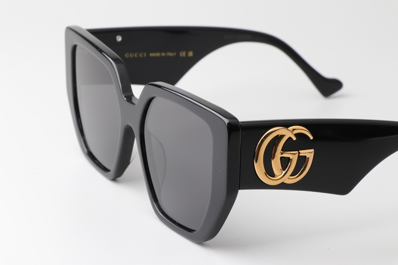 GG0956S Sunglasses Black Gray