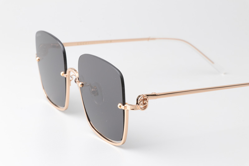 GG1279S Sunglasses Gold Gray