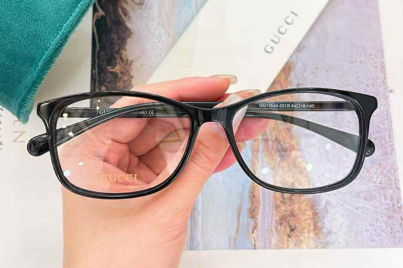 GG1354A Eyeglasses Black Silver