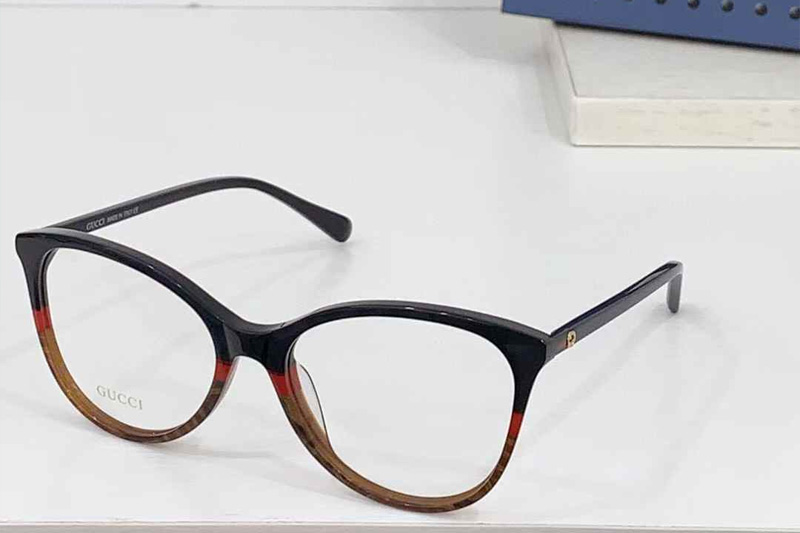 GG1359O Eyeglasses Black Brown