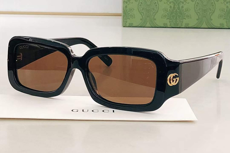 GG1403S Sunglasses Black Brown