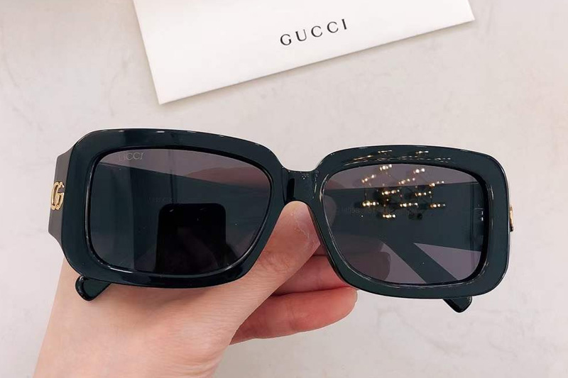 GG1403S Sunglasses Black Gray