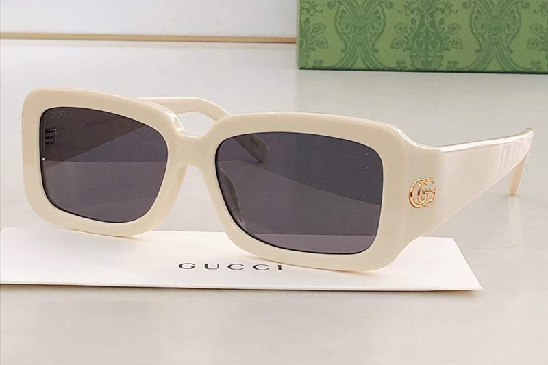 GG1403S Sunglasses Cream Gray