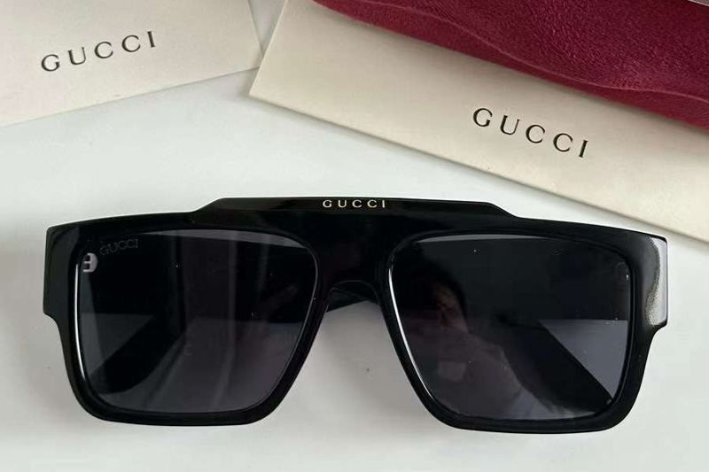 GG1460S Sunglasses Black Gray