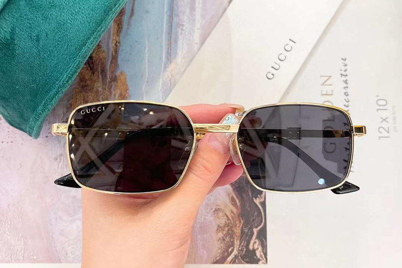 GG1495S Sunglasses Gold Gray