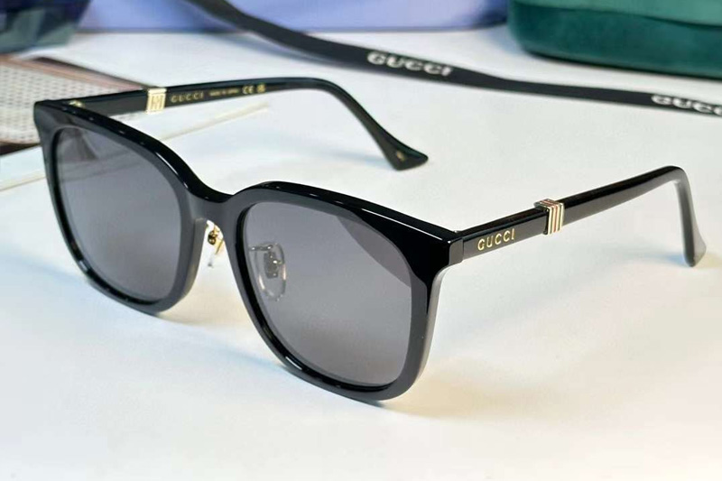 GG1498SK Sunglasses Black Gray