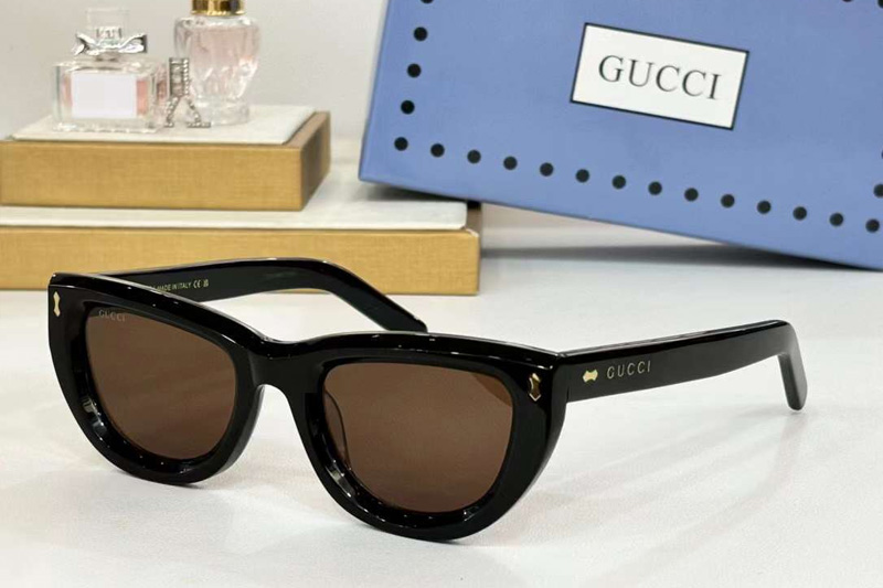 GG1521S Sunglasses Black Brown