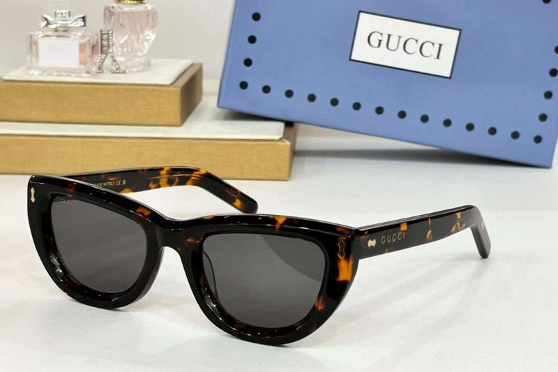 GG1521S Sunglasses Tortoise Gray