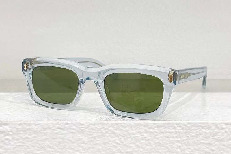 GG1524S Sunglasses Transparent Green