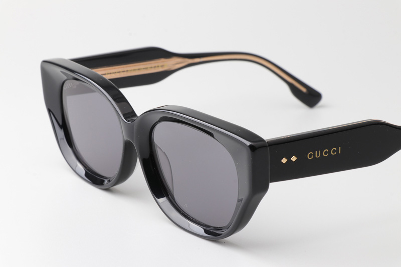 GG1532SA Sunglasses Black Gray