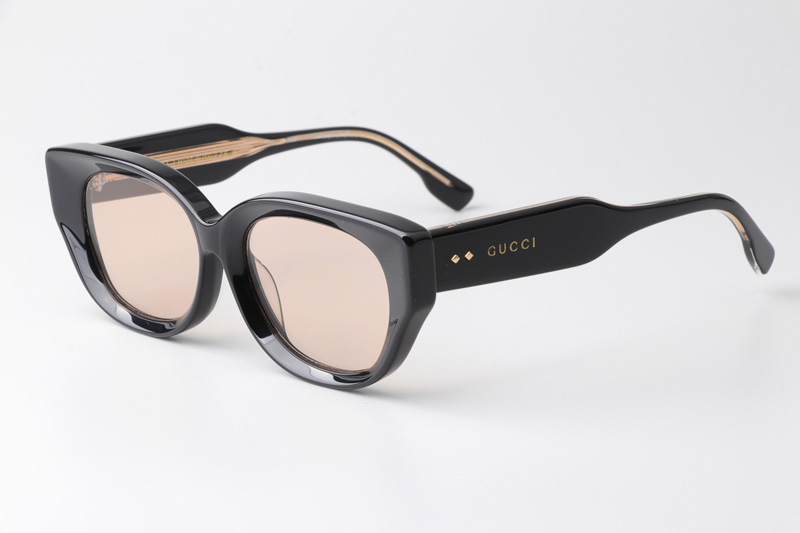 GG1532SA Sunglasses Black Light Brown