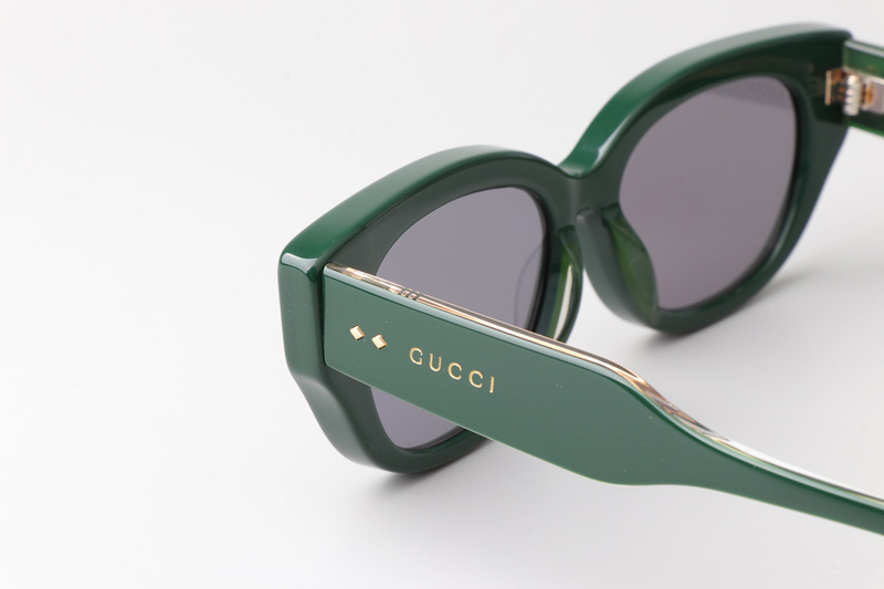 GG1532SA Sunglasses Green Gray