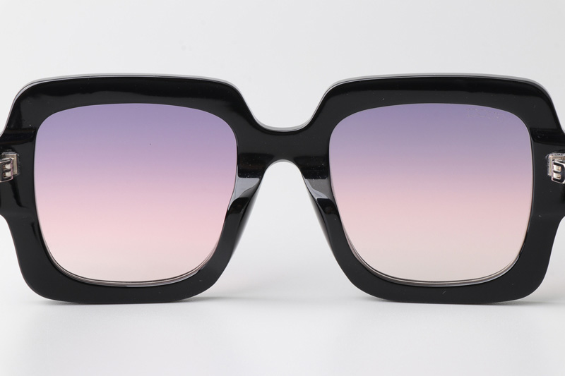 GG1547S Sunglasses Black Gradient Purple