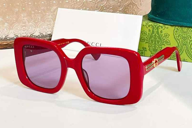 GG1557SK Sunglasses Red Purple