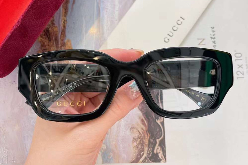 GG1558SK Eyeglasses Black Gold