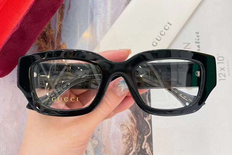 GG1558SK Eyeglasses Black Silver