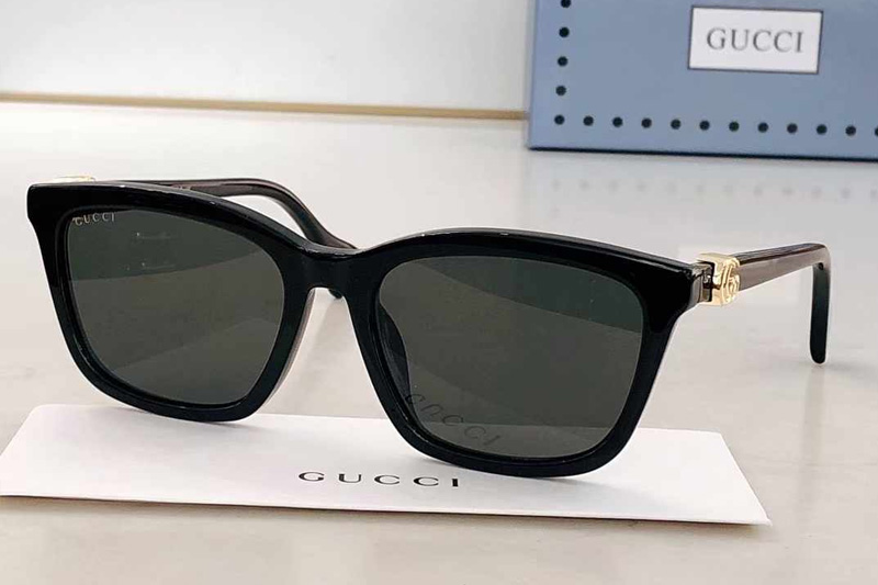 GG1596SK Sunglasses Black Gray