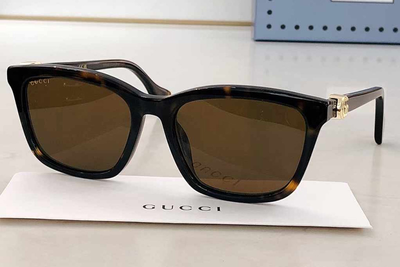 GG1596SK Sunglasses Tortoise Brown