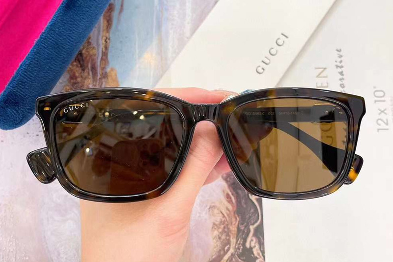 GG1596SK Sunglasses Tortoise Brown