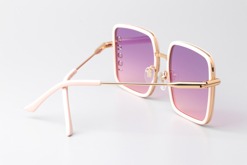 GG1615 Sunglasses Pink Gold Gradient Purple