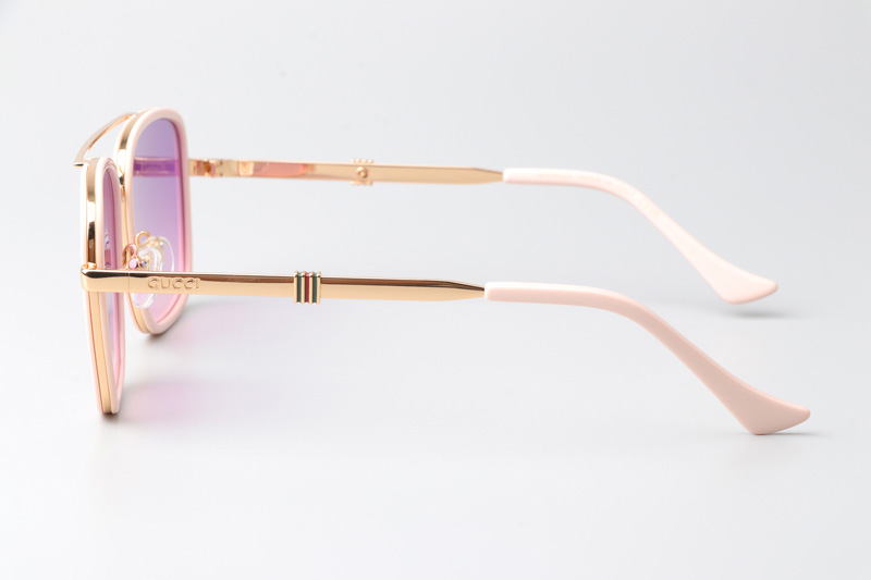 GG1617 Sunglasses Pink Gold Gradient Purple