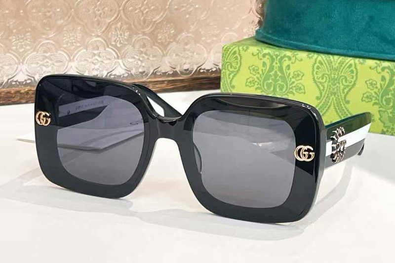 GG1639 Sunglasses Black Gray