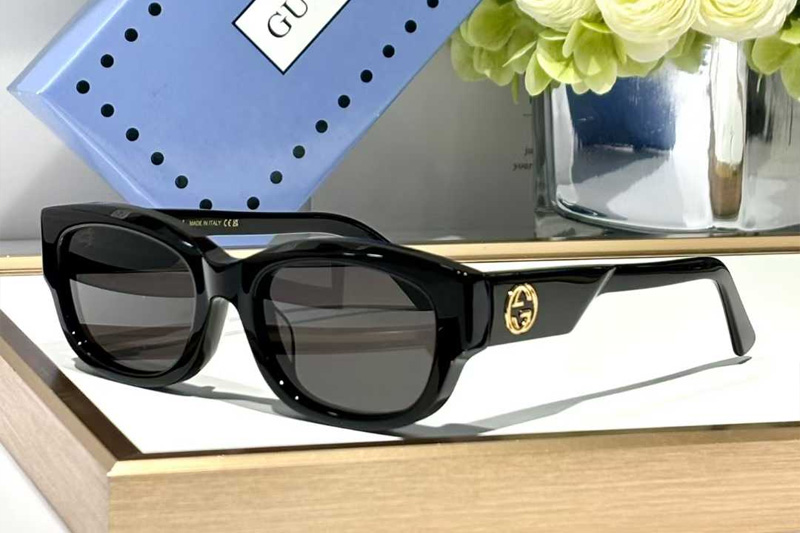 GG1667S Sunglasses Black Gray