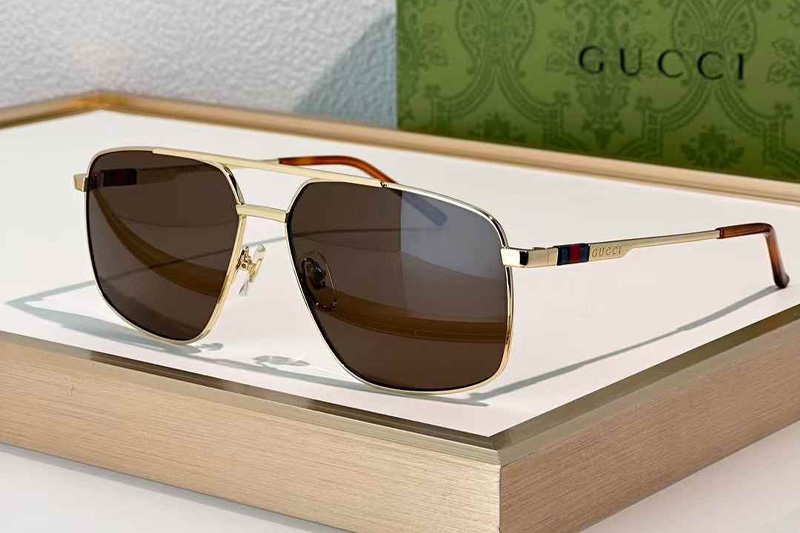 GG1676S Sunglasses Gold Brown