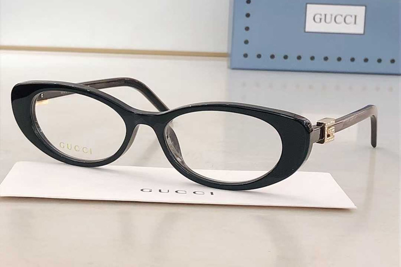 GG1680S Eyeglasses Black Gold