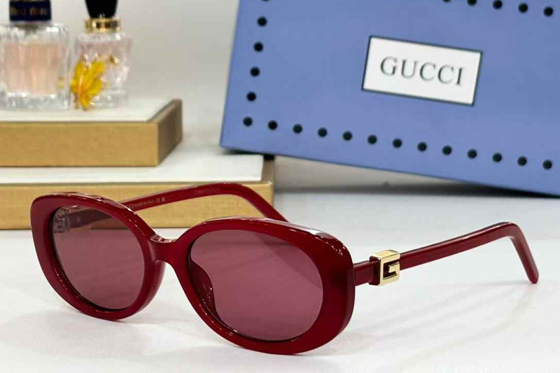 GG1684SA Sunglasses Red Red