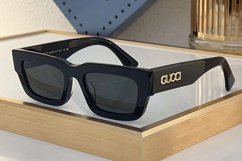 GG1838S Sunglasses Black Gray