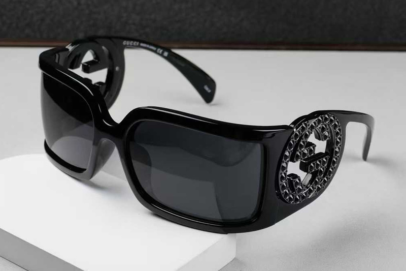 GG1899S Sunglasses Black Gray