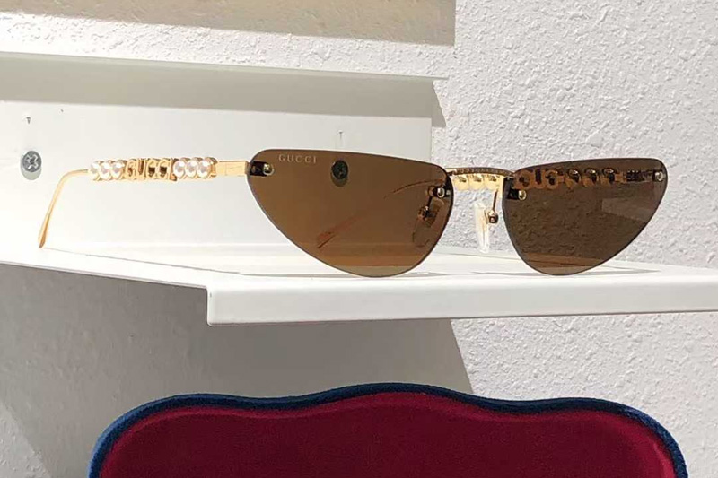 GG1920SA Sunglasses Gold Brown