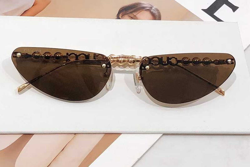 GG1920SA Sunglasses Gold Brown