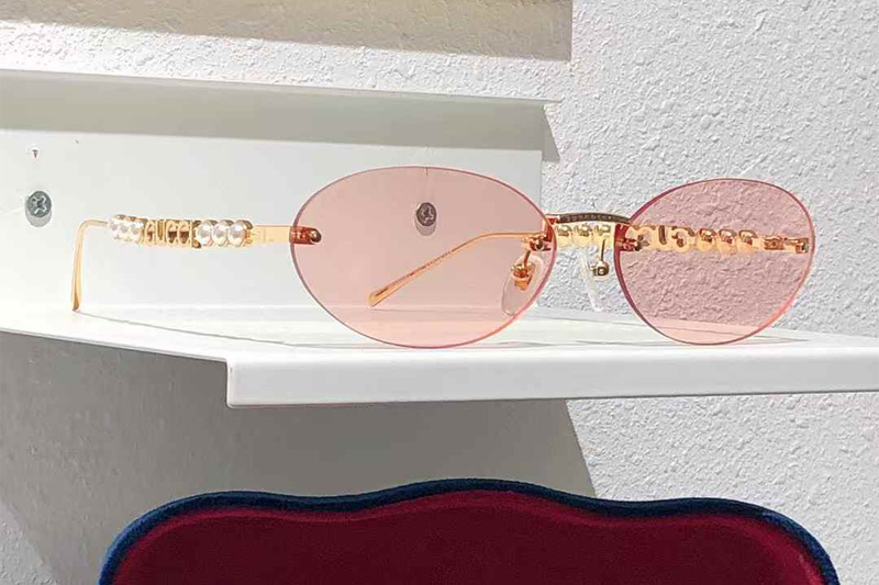 GG1922SA Sunglasses Gold Pink